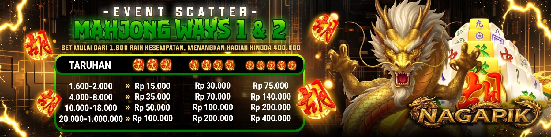 Banner Event Mahjong
